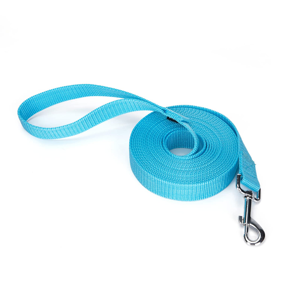 Strong Durable Nylon Dog Training Leash, 1 Inch Wide Traction Rope, 6 ft Long, for Small and Medium Dog (Pink, 6 Feet)