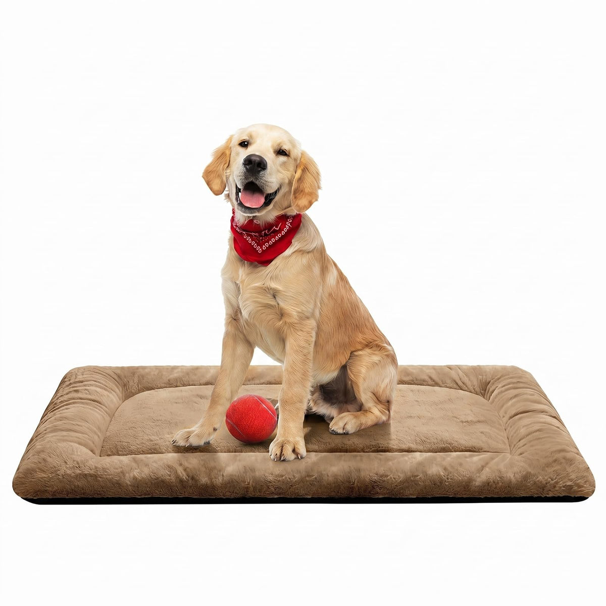Dog Crate Pad Washable Dog Bed for Crate Medium Cozy Mat 36-Inch Gray