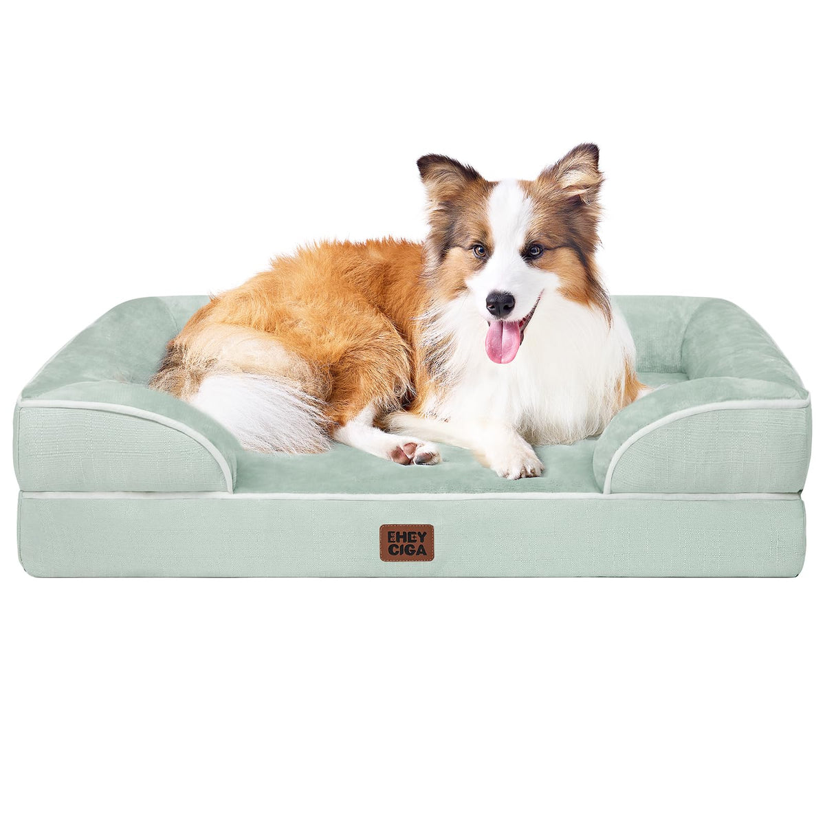 EHEYCIGA Orthopedic Extra Large Dog Bed, Waterproof Washable XL Pet Bed 44"