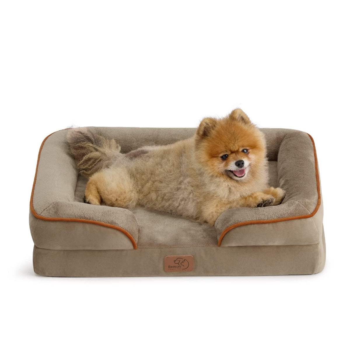 Bedsure Orthopedic Dog Bed Medium Washable Original Design, 28" Grey