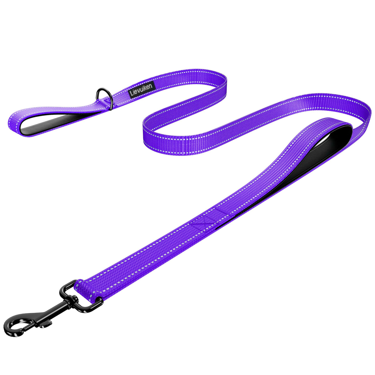 Dog Leash 4ft Long,Double Handle Dog Leash for Control Training