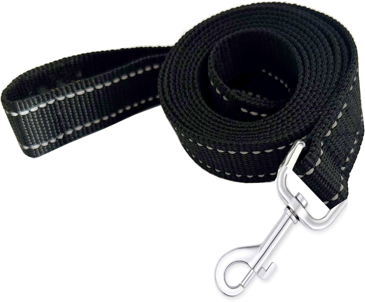 Nylon Dog Training Leash, Traction Rope, 4Ft /5 Foot /6 Feet Long, 5/8 inch 3/4 Inch 1 Inch Wide, for Small and Medium Dogs