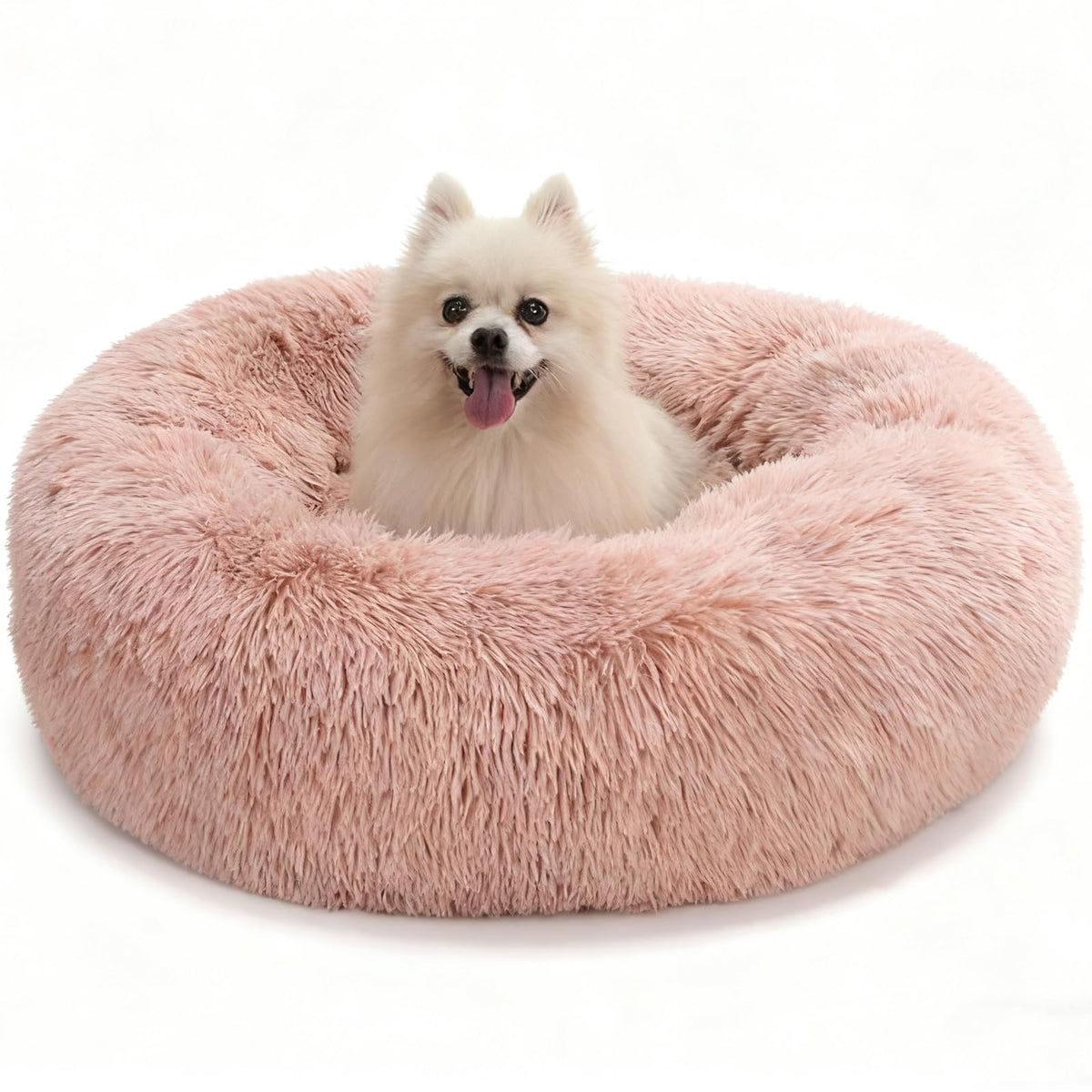 Washable Calming Dog & Cat Bed for Ultra Large Small Medium Size Pet