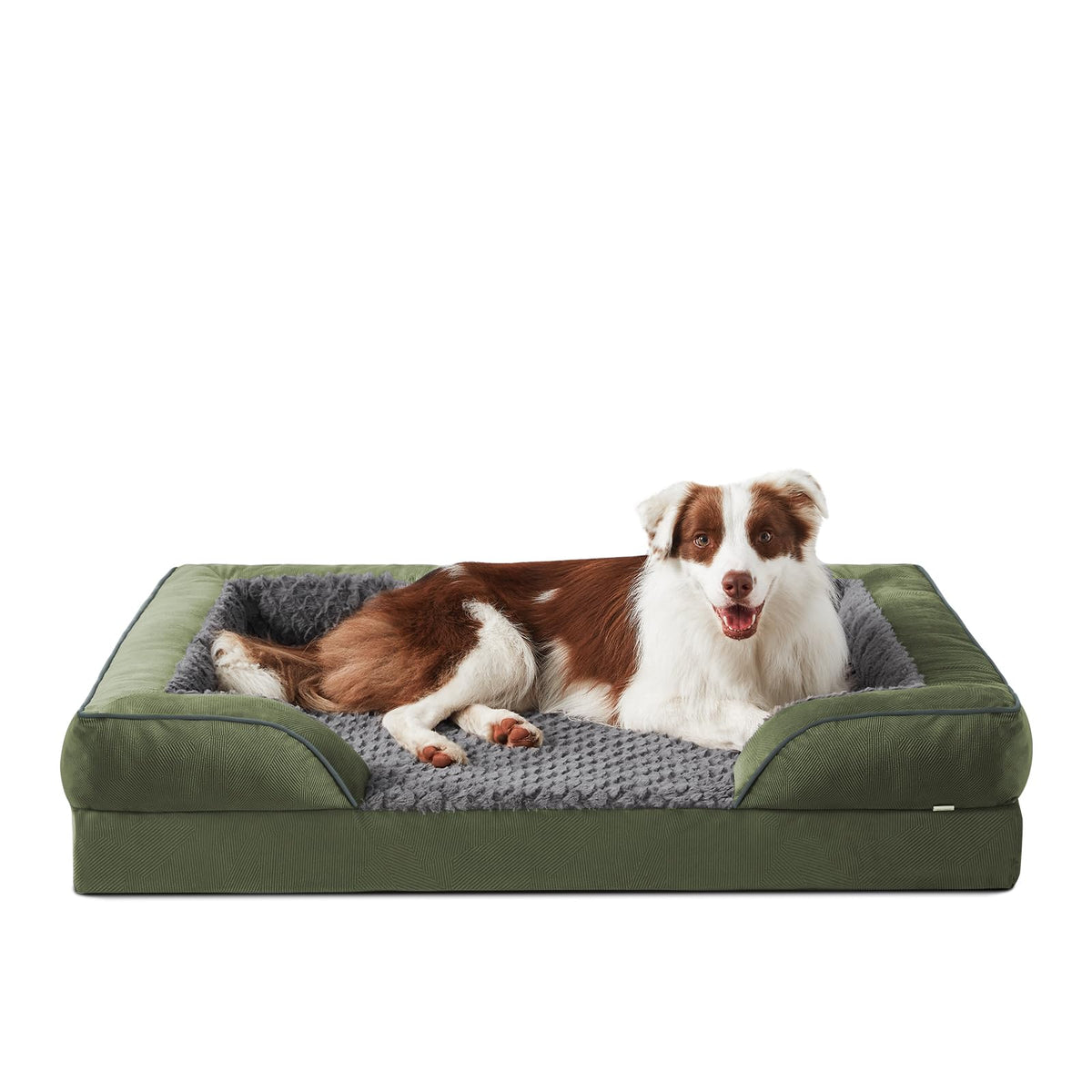 INVENHO Orthopedic Dog Beds Large Sized, XL Washable Dog Sofa with Egg-Crate Foam, Waterproof Lining and Non-Skid Bottom