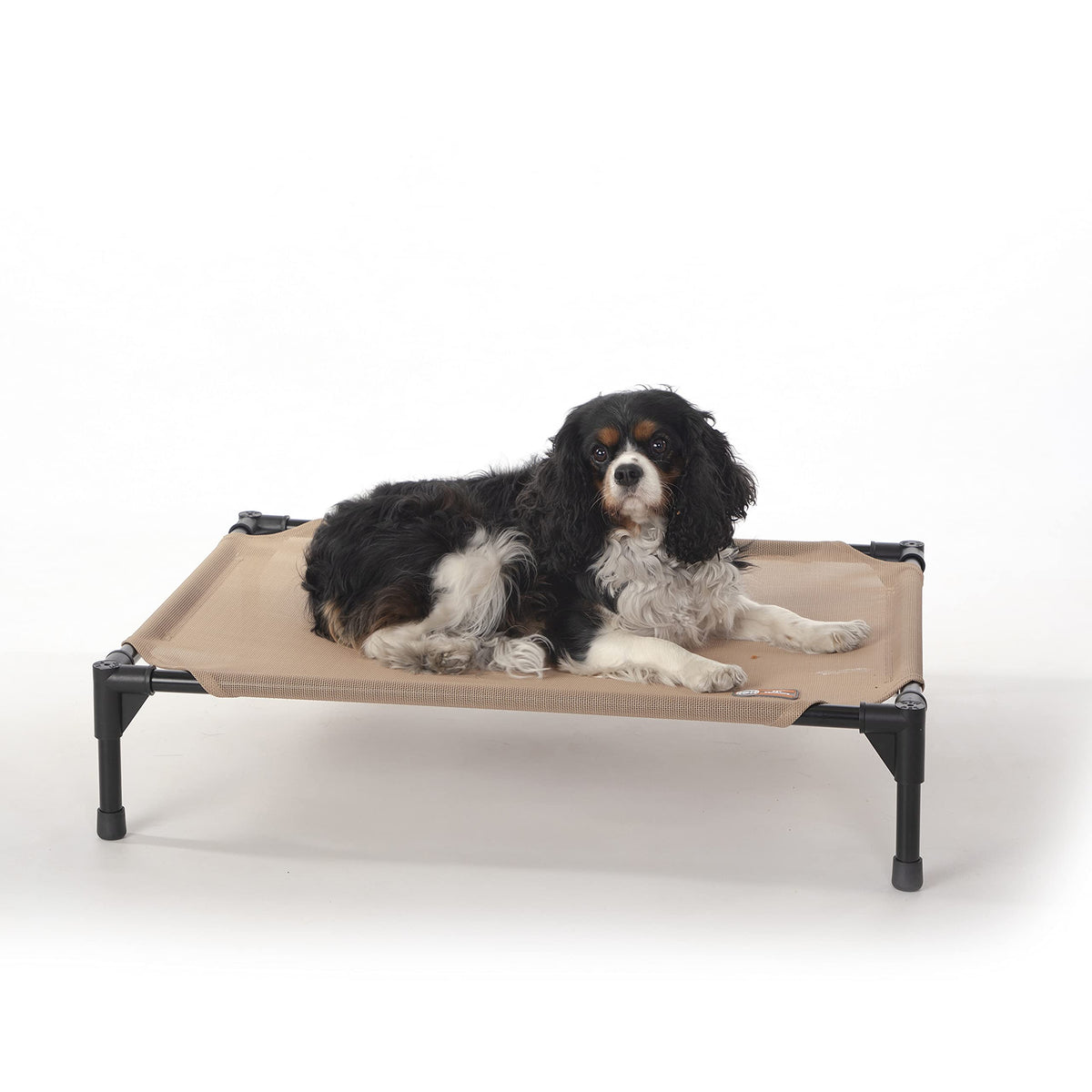 K&H Outdoor Elevated Dog Bed, Cooling Raised Dog Bed, Medium 32x25in, Tan