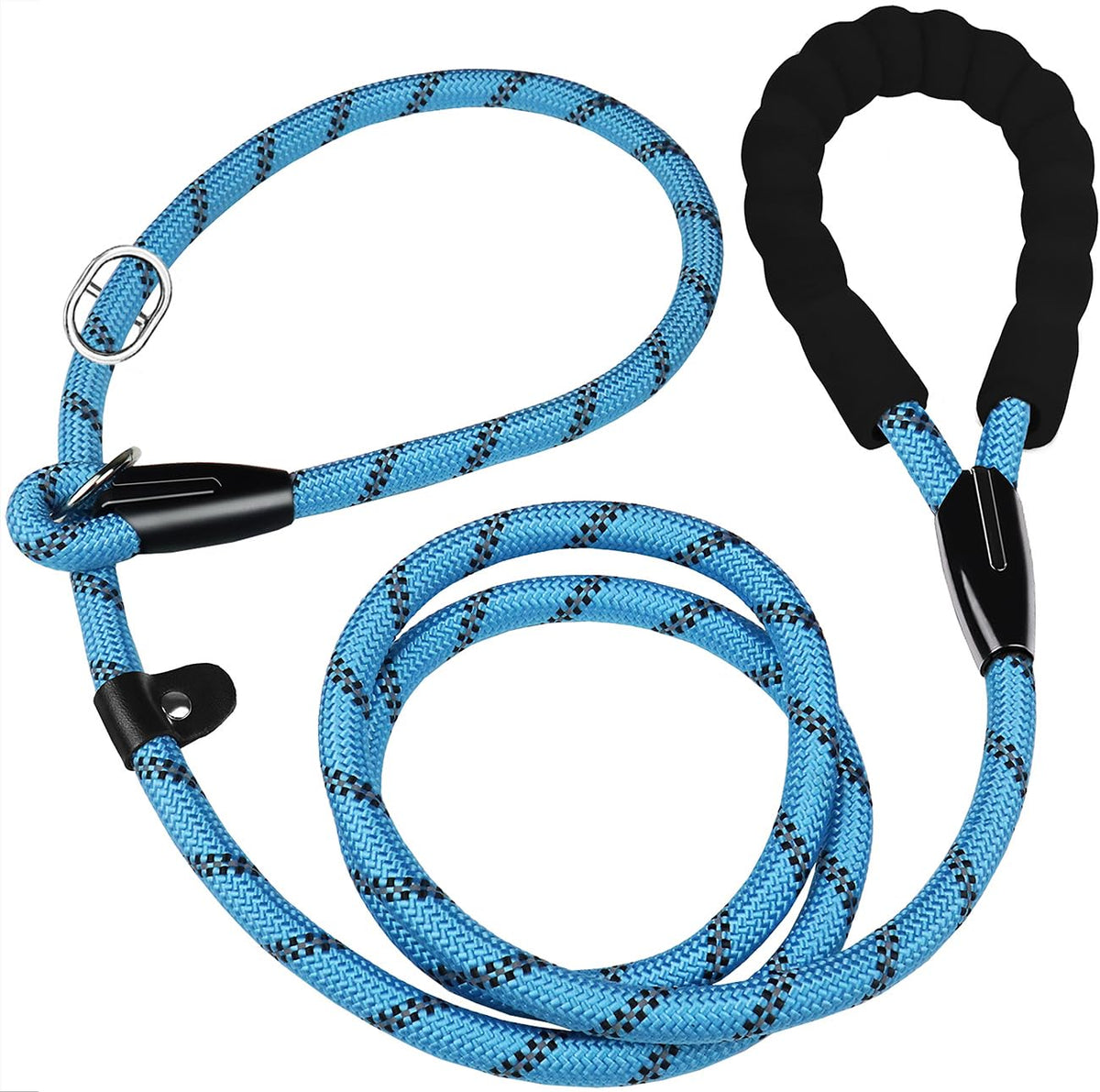 Dog Leash, 6 FT Heavy Duty Dog Leashes with Comfortable Padded Handle,Black