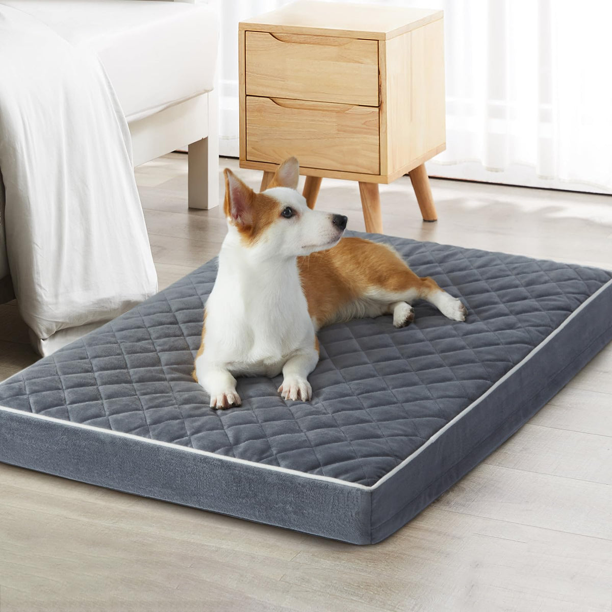 WNPETHOME Orthopedic Waterproof Extra Large Senior Dogs Bed for Comfy Sleep