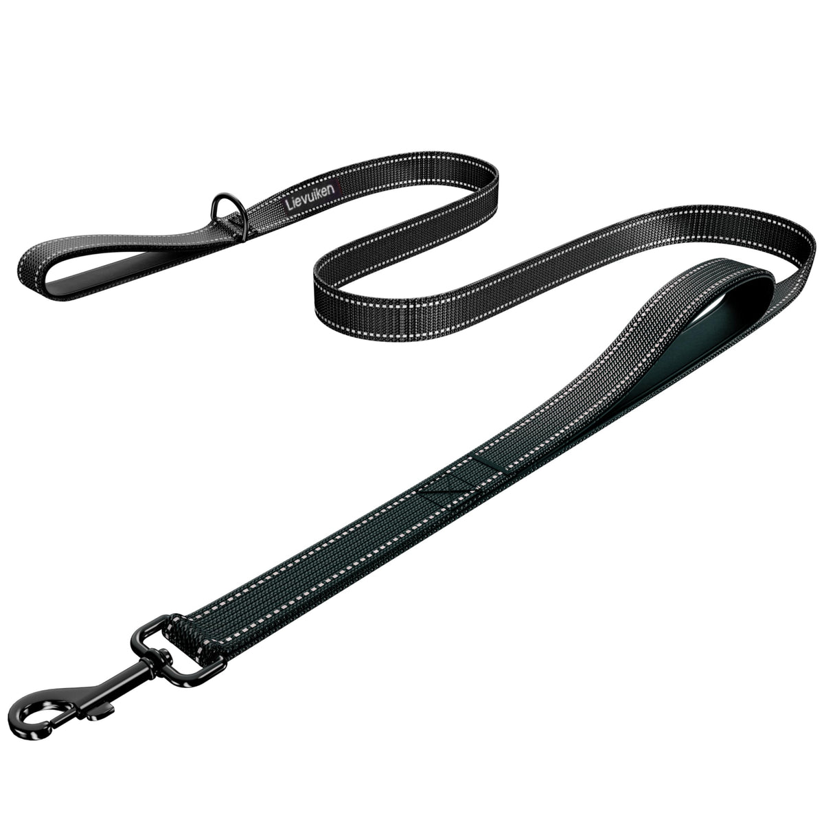 Dog Leash 4ft Long,Double Handle Dog Leash for Control Training