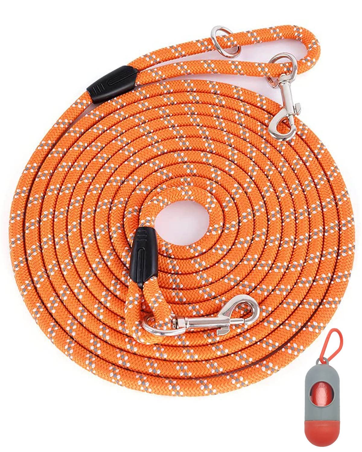 Long Dog Leash for Training 10FT/16FT/20FT/30FT/50FT/100FT, Reflective Tie Out, Heavy Duty Dog Lead for Large, Medium & Small Dogs - Outside Walking, Playing, Camping, Yard