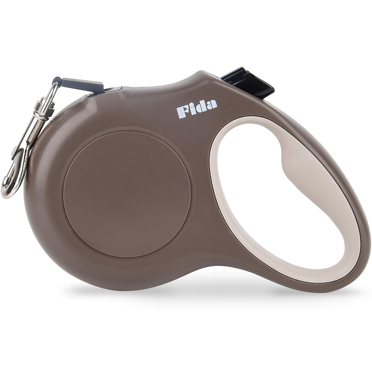 Fida Retractable Dog Leash, 16 ft Dog Walking Leash for Small Dogs up to 26 lbs, 360° Tangle Free, Black