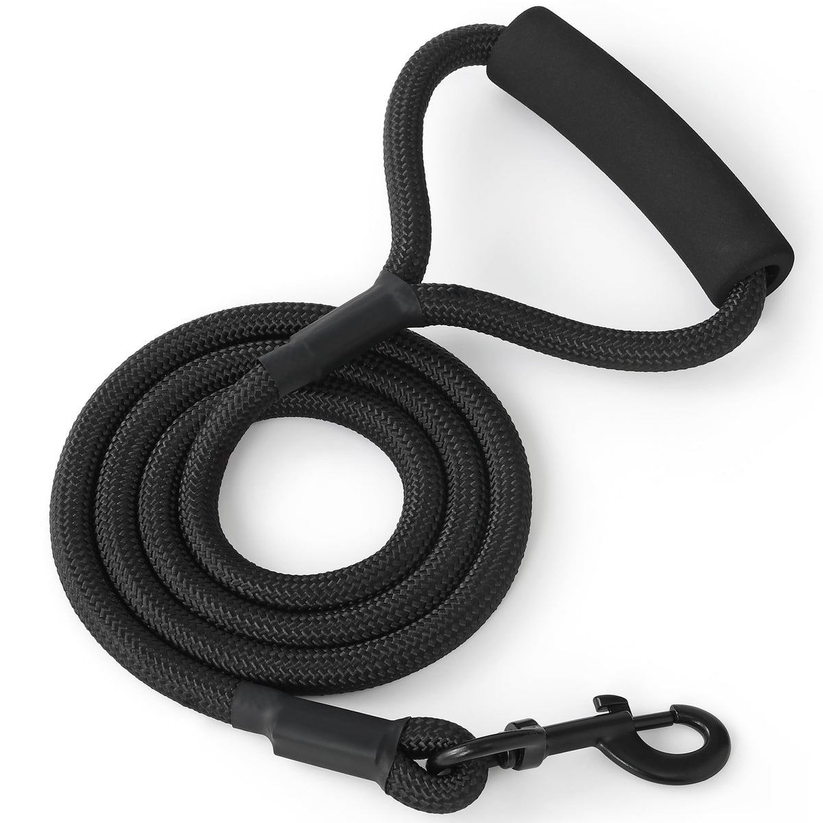 Mile High Life Dog Leash, 6FT x 1/2IN Blue, with Padded Handle