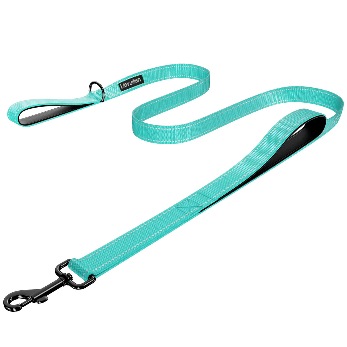 Dog Leash 4ft Long,Double Handle Dog Leash for Control Training