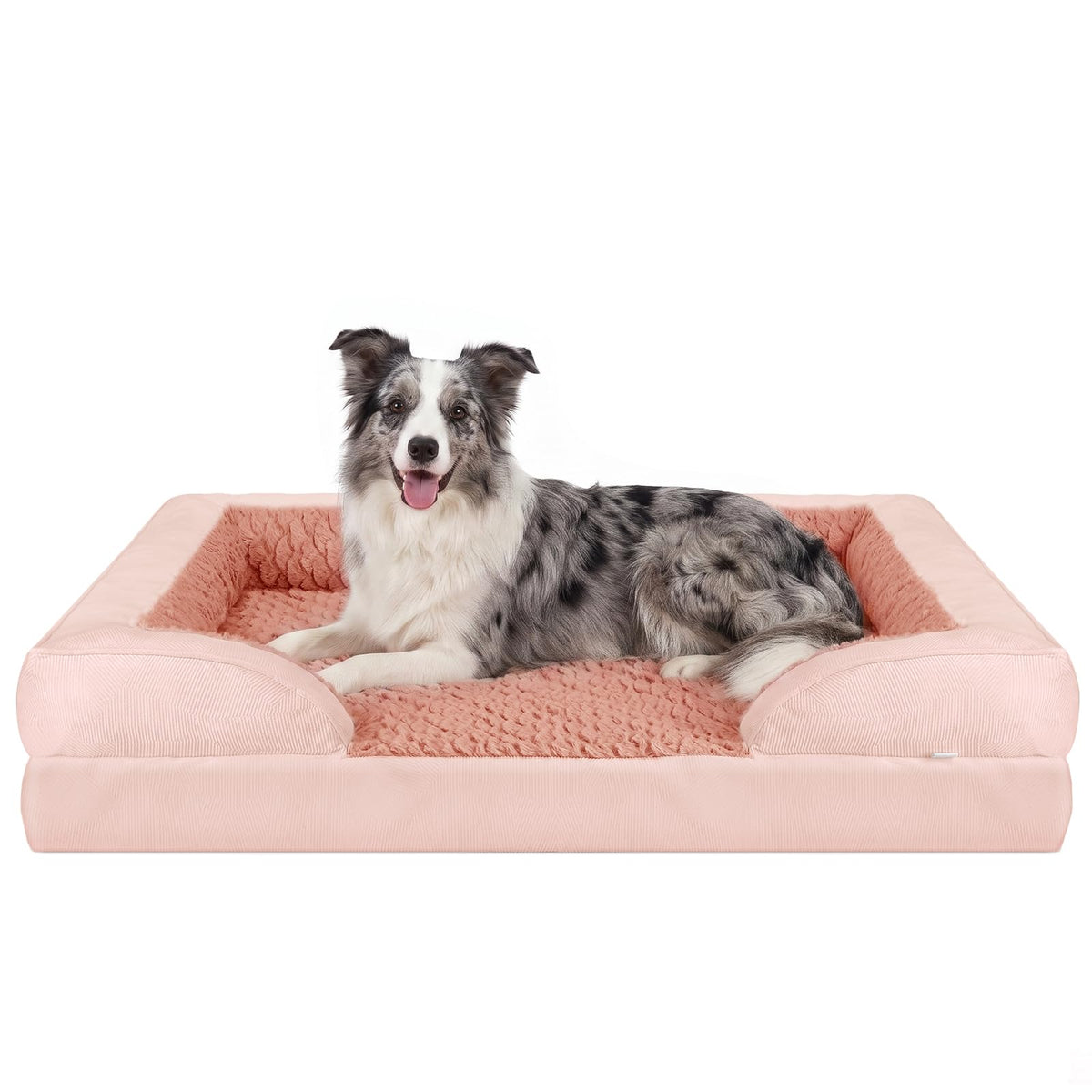 INVENHO Orthopedic Dog Beds Large Sized, XL Washable Dog Sofa with Egg-Crate Foam, Waterproof Lining and Non-Skid Bottom