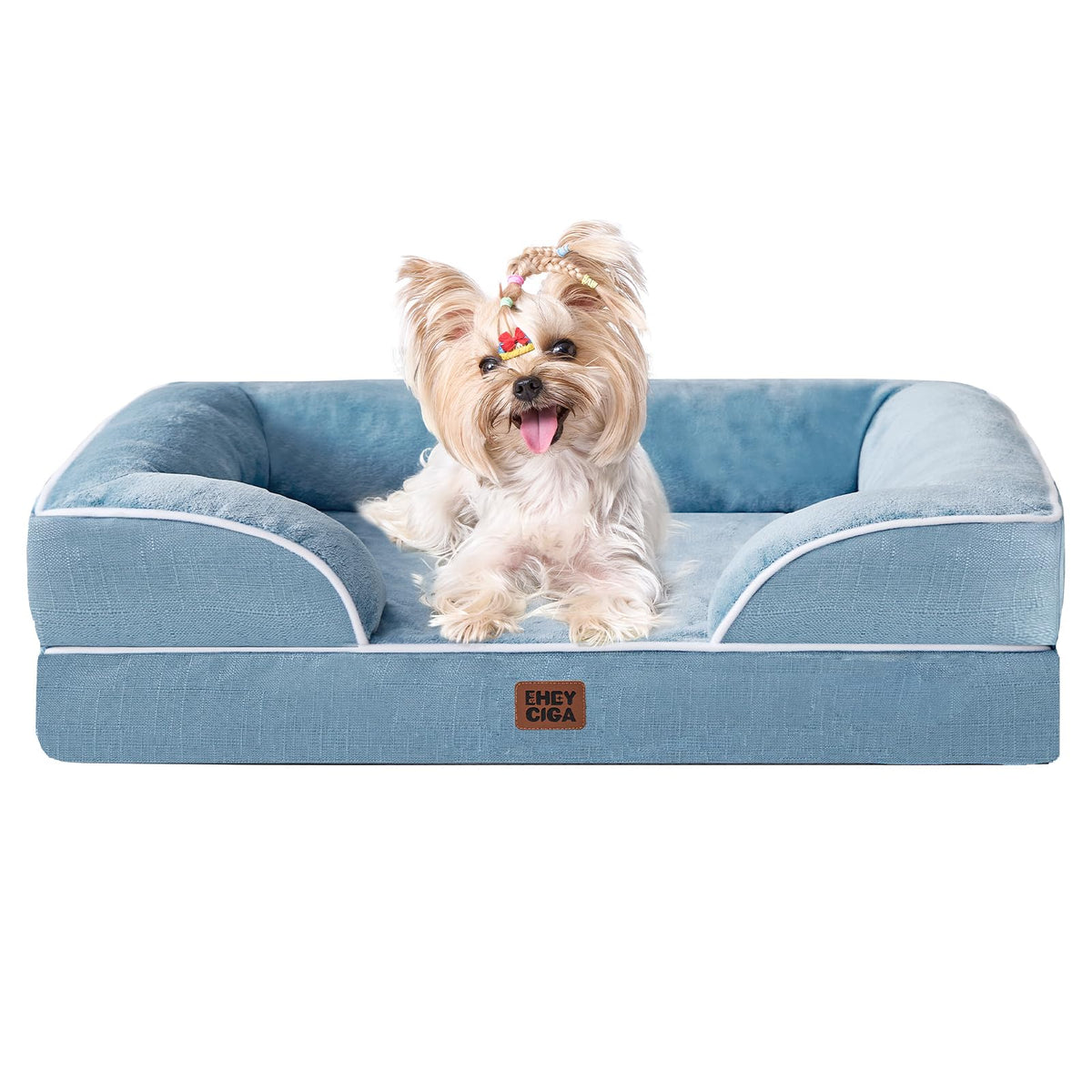 EHEYCIGA Orthopedic Extra Large Dog Bed, Waterproof Washable XL Pet Bed 44"