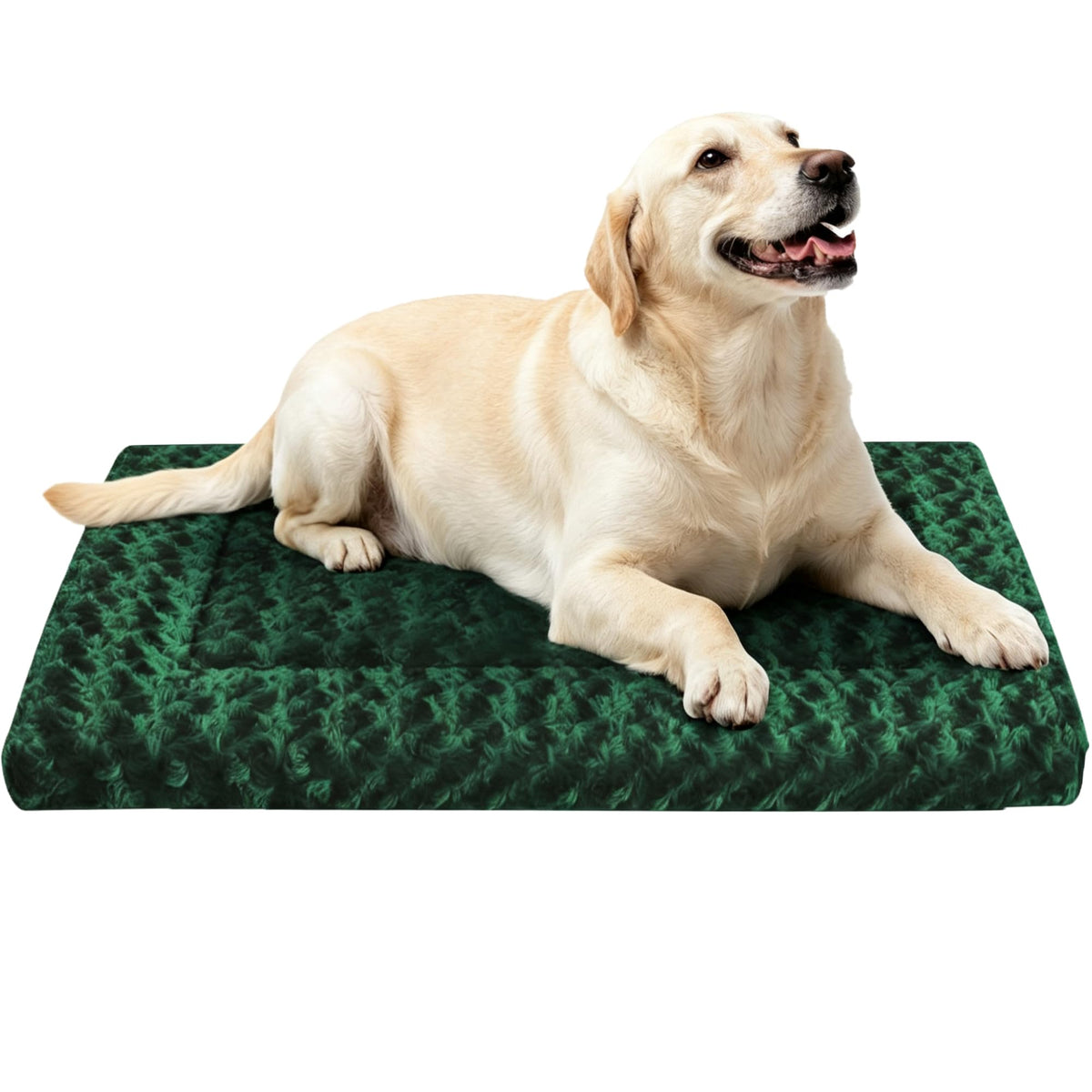 Dog Bed Mat,Reversible & Ultra Soft Kennel Pad-Machine Washable Pet Bed for Dogs & Cats-All-Weather Crate Liner for Crates,Carriers & Travel (Pink, 35" L x 23" W x 1.5" Th)