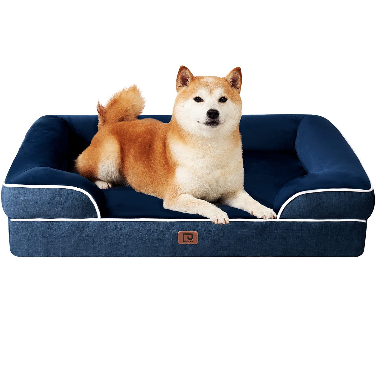 EHEYCIGA Orthopedic Extra Large Dog Bed, Waterproof Washable XL Pet Bed 44"