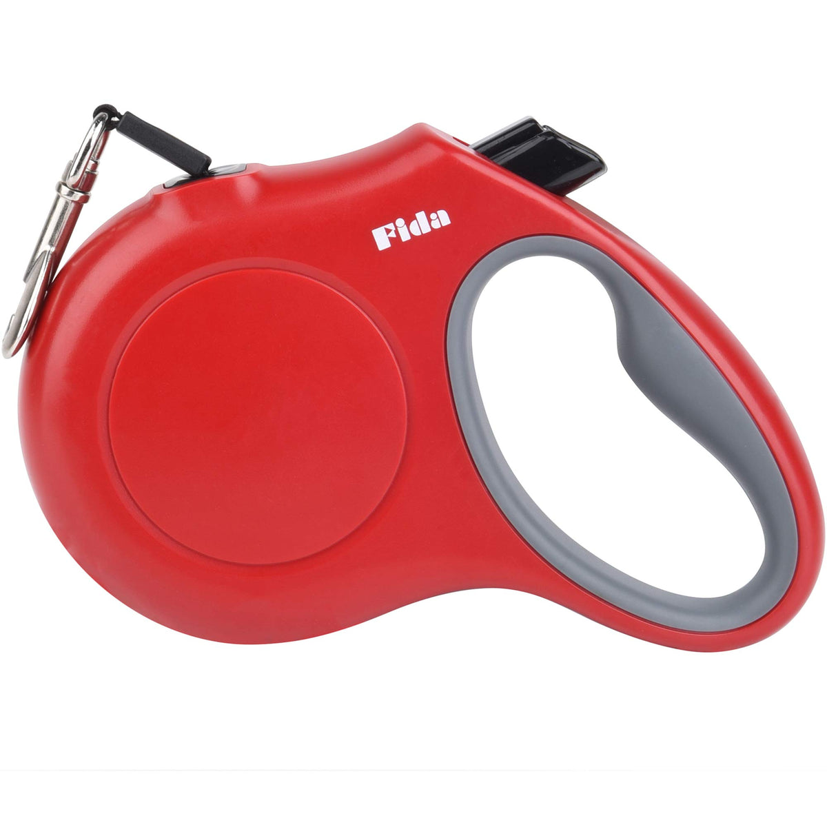 Fida Retractable Dog Leash, 16 ft Dog Walking Leash for Small Dogs up to 26 lbs, 360° Tangle Free, Black