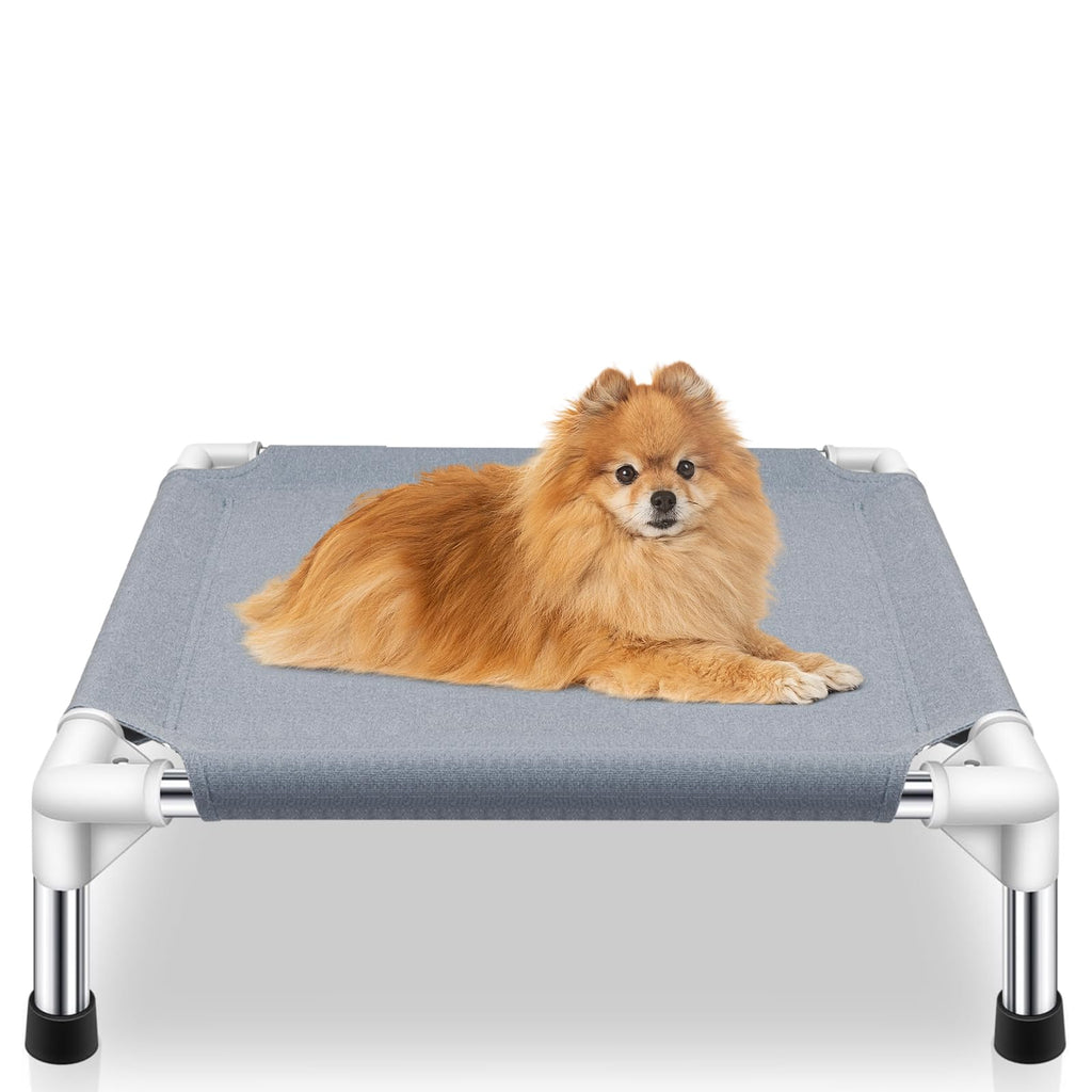 Elevated Dog Bed, Raised Outdoor Dog Bed for Medium Dogs, Portable Pet Cots