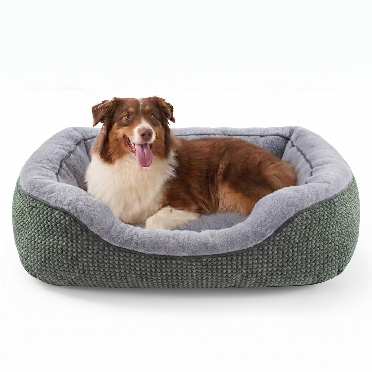 INVENHO Small Dog Bed for Small Dogs, Cat Beds for Indoor Cats Washable, Orthopedic Dog Bed, Warming Soft Calming Sleeping Puppy Bed Durable Pet Bed with Anti-Slip Bottom S(20"x19"x6")