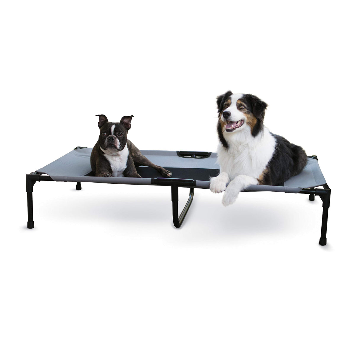 K&H Outdoor Elevated Dog Bed, Cooling Raised Dog Bed, Medium 32x25in, Tan