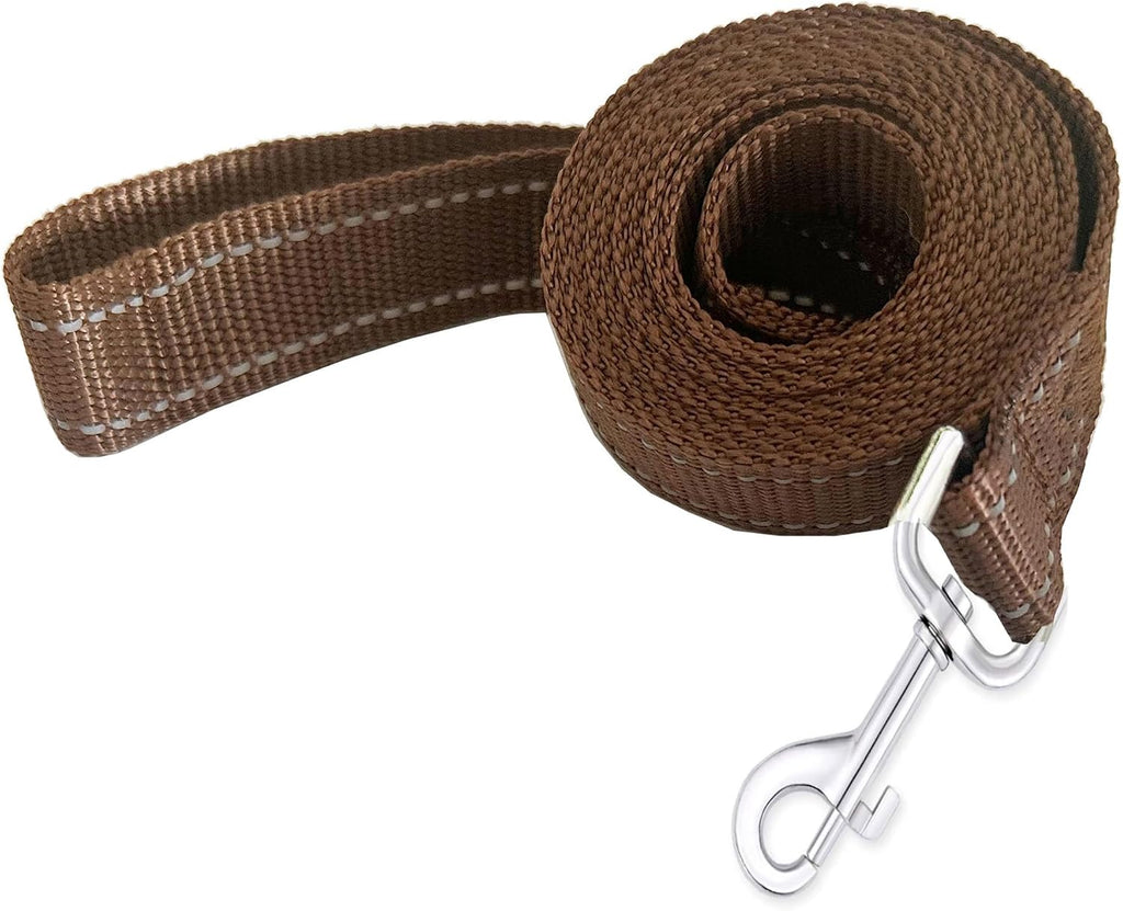 Nylon Dog Training Leash, Traction Rope, 4Ft /5 Foot /6 Feet Long, 5/8 inch 3/4 Inch 1 Inch Wide, for Small and Medium Dogs