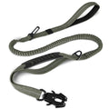 Joytale Tactical Bungee Dog Leash, Shock Absorbing No Pull, Coyote Brown