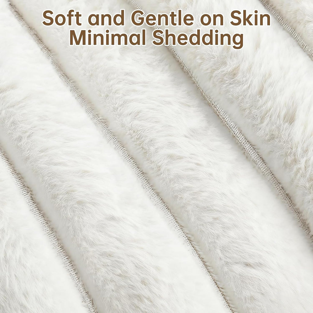 Donut Small Dog Bed Round Calming Kitten & Puppy Bed,20in White