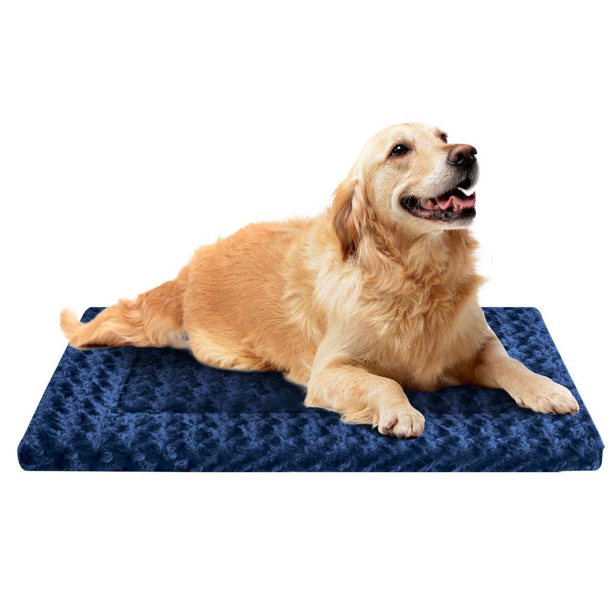 Dog Bed Mat,Reversible & Ultra Soft Kennel Pad-Machine Washable Pet Bed for Dogs & Cats-All-Weather Crate Liner for Crates,Carriers & Travel (Pink, 35" L x 23" W x 1.5" Th)