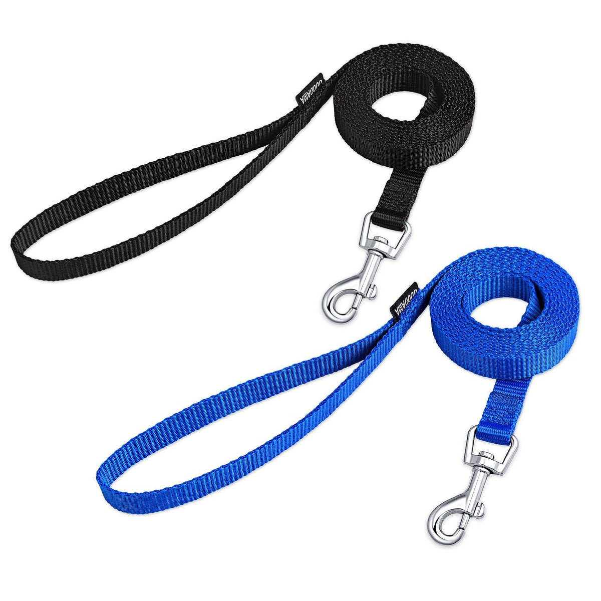 6 FT Puppy/Dog Leashes, Strong Traditional Style Leash with Easy to Use Collar Hook,Dog Lead Great for Small(Red,5/8" x 6 Feet) (Red)