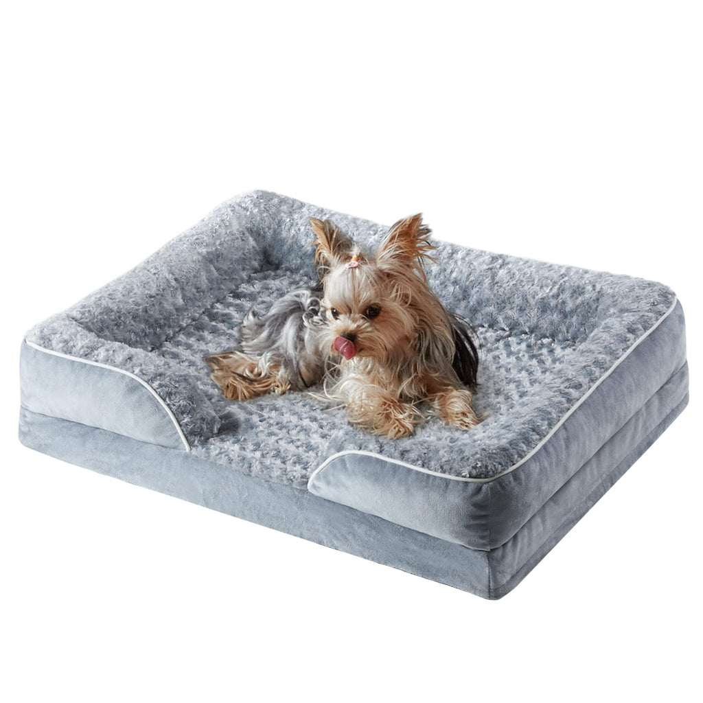 WNPETHOME Orthopedic Washable Dog Bed Large for Senior Dog Cozy Sleep