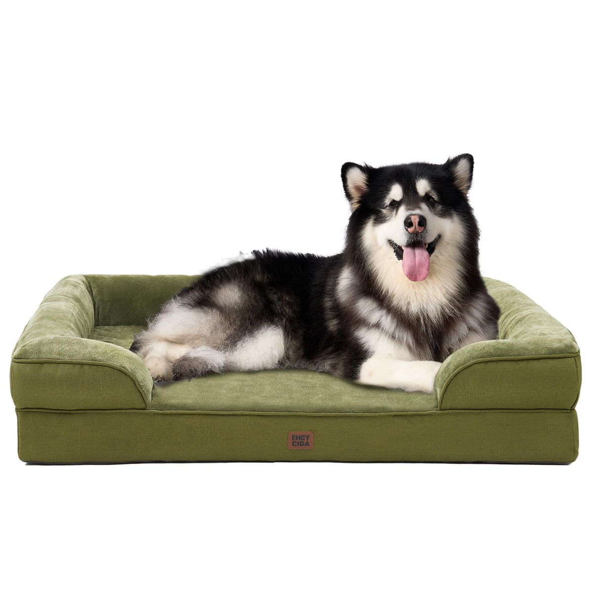 EHEYCIGA Orthopedic Extra Large Dog Bed, Waterproof Washable XL Pet Bed 44"