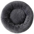 Donut Cat Bed, Calming Dog Beds for Small Dogs & Indoor Cats, Dark Dray