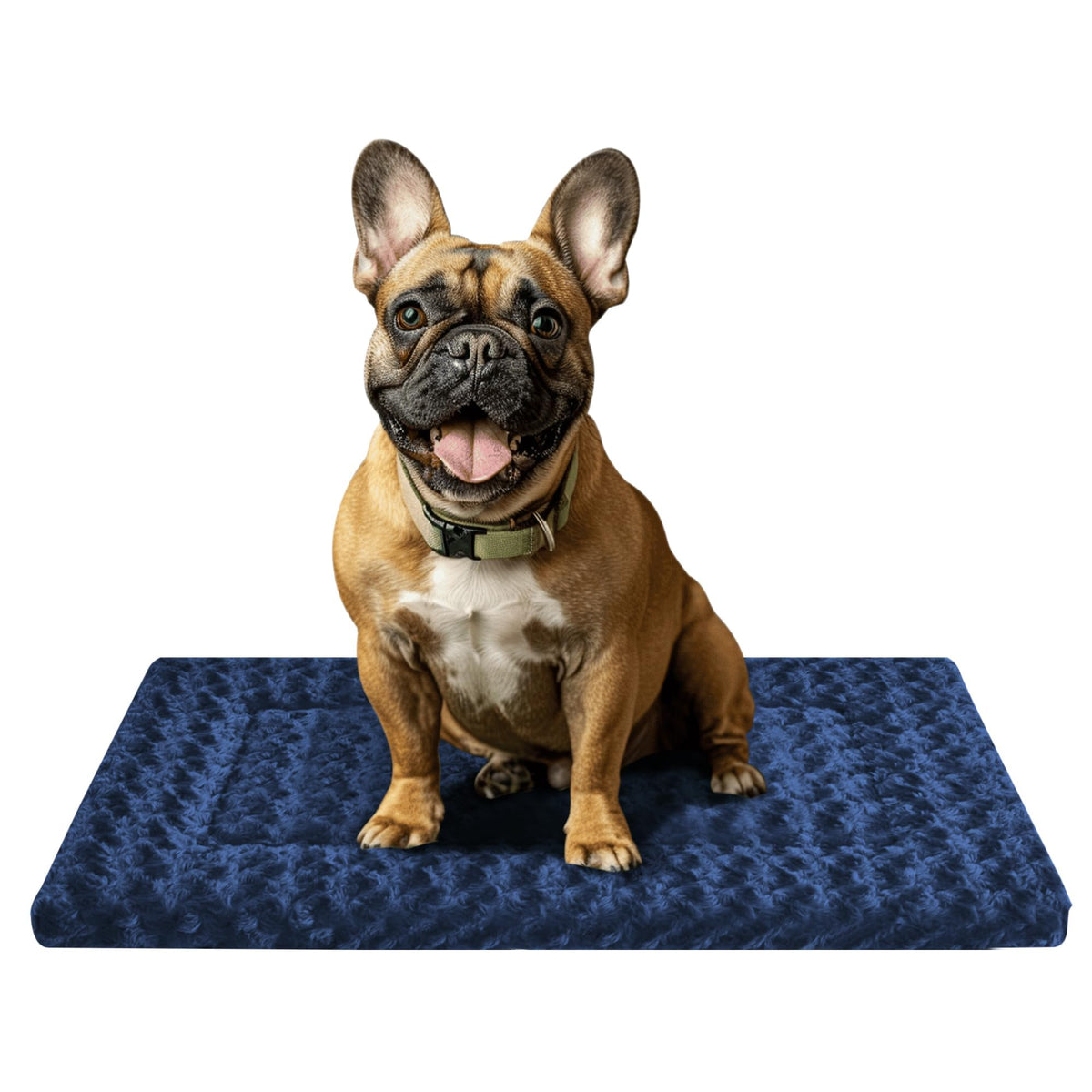 Dog Bed Mat,Reversible & Ultra Soft Kennel Pad-Machine Washable Pet Bed for Dogs & Cats-All-Weather Crate Liner for Crates,Carriers & Travel (Pink, 35" L x 23" W x 1.5" Th)