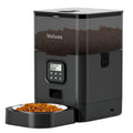VOLUAS Automatic Cat Feeder, 4L Timed Dry Food Dispenser for Cats & Dogs