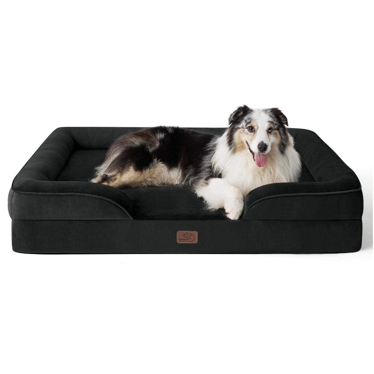 Bedsure Orthopedic Dog Bed Medium Washable Original Design, 28" Grey