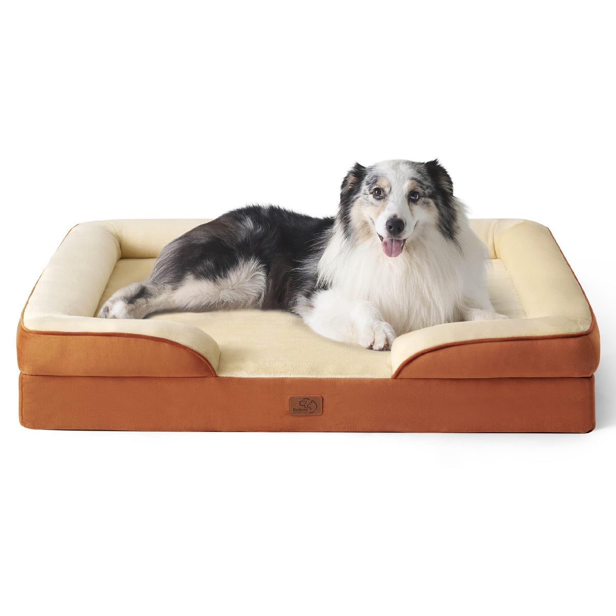 Bedsure Orthopedic Dog Bed Medium Washable Original Design, 28" Grey