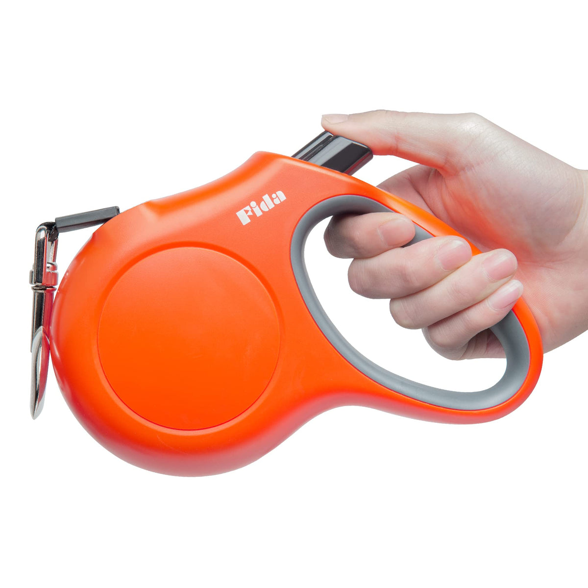 Fida Retractable Dog Leash, 16 ft Dog Walking Leash for Small Dogs up to 26 lbs, 360° Tangle Free, Black