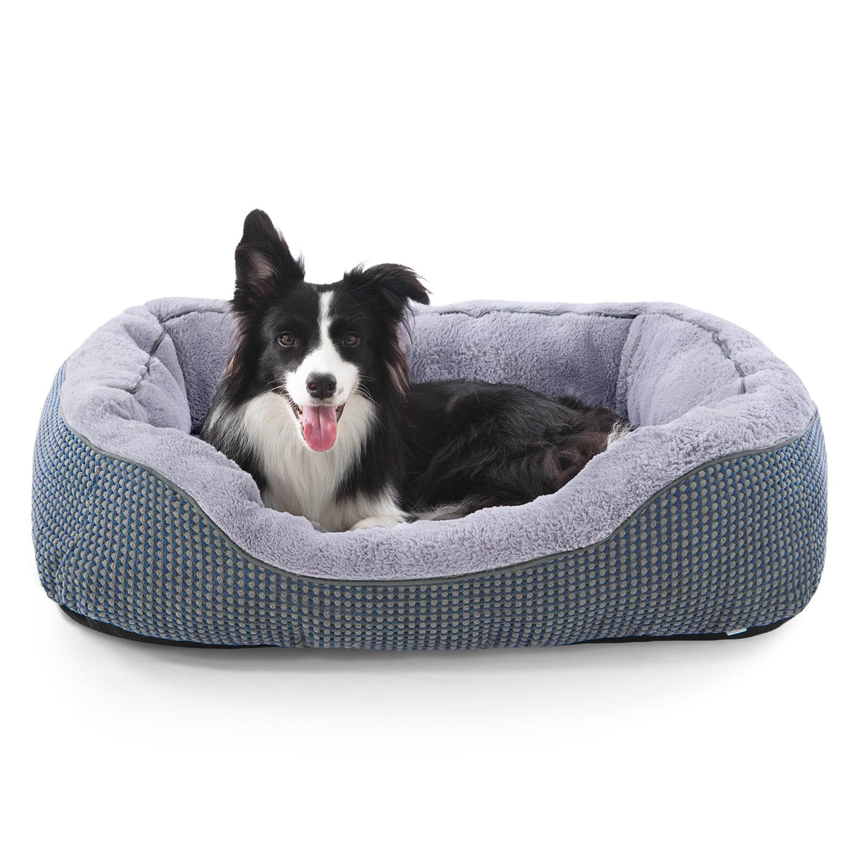 INVENHO Small Dog Bed for Small Dogs, Cat Beds for Indoor Cats Washable, Orthopedic Dog Bed, Warming Soft Calming Sleeping Puppy Bed Durable Pet Bed with Anti-Slip Bottom S(20"x19"x6")