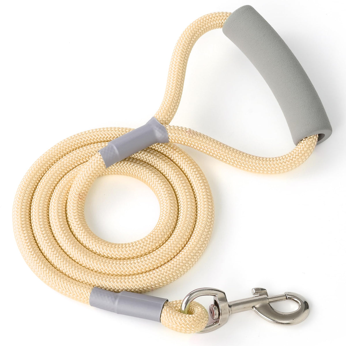 Mile High Life Dog Leash, 6FT x 1/2IN Blue, with Padded Handle