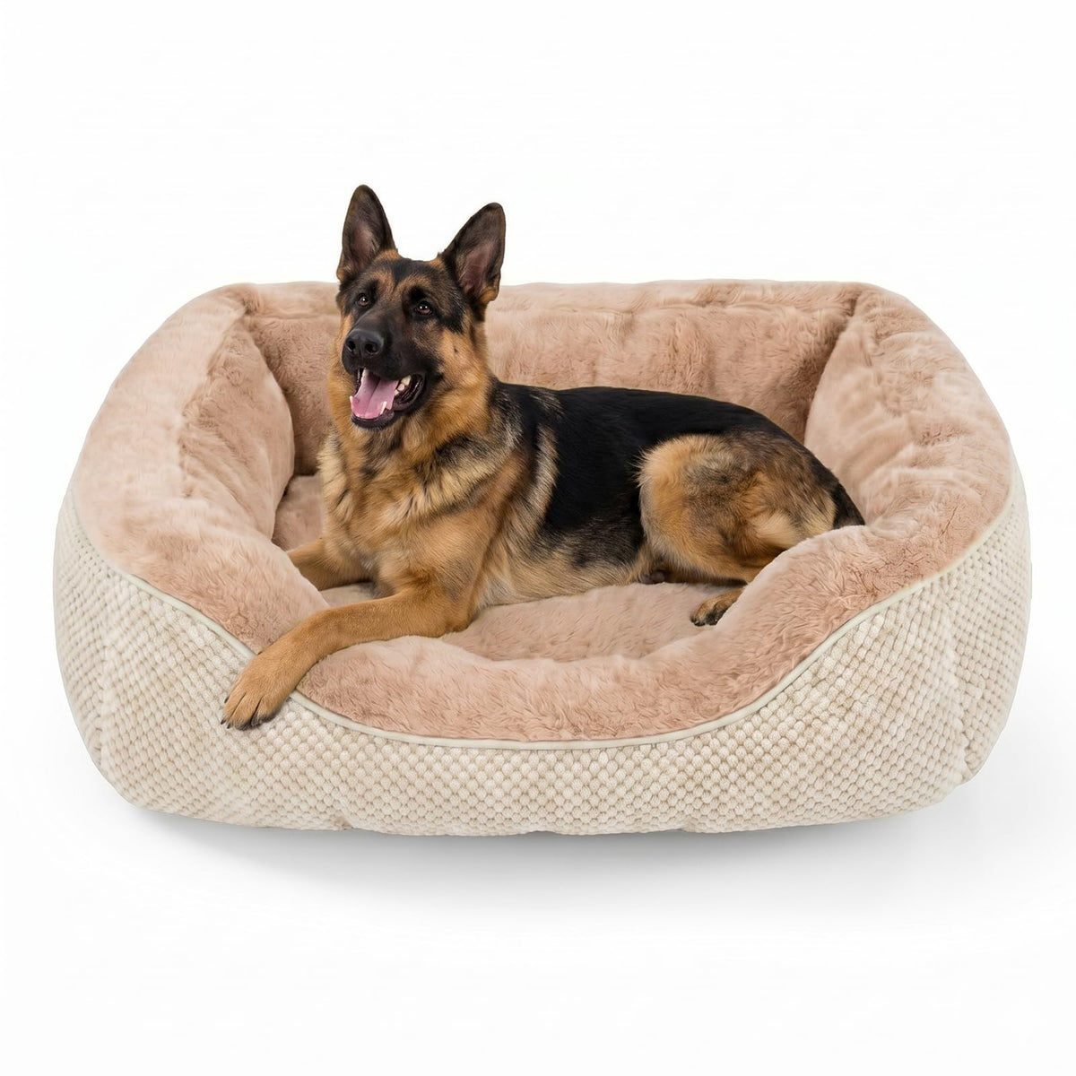 INVENHO Small Dog Bed for Small Dogs, Cat Beds for Indoor Cats Washable, Orthopedic Dog Bed, Warming Soft Calming Sleeping Puppy Bed Durable Pet Bed with Anti-Slip Bottom S(20"x19"x6")