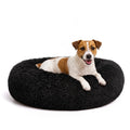 MIXJOY Orthopedic Dog Bed Comfortable Donut Cuddler Round Pet Beds Ultra Soft Washable Dog and Cat Cushion (20''/23''/30'') (23'', Brown)