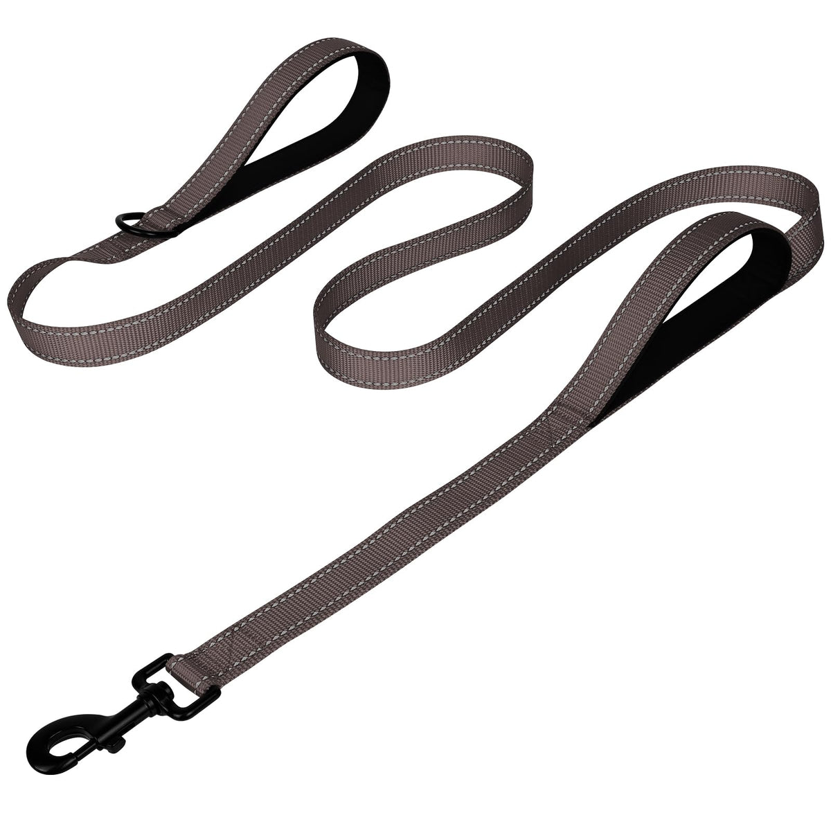 Joytale Reflective Dog Leash for Medium & Large Dogs, 6 FT x 1", Red