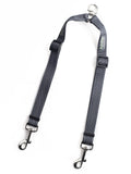 Mighty Paw Double Dog Leash - Double Leash for Two Dogs No Tangle Design. Split Lead for 2 Pets. Adjustable to Fit All Sized Breeds. Reflective Dual Pet Lead Splitter for People with 2 Pups