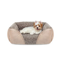 INVENHO Rectangle Washable Orthopedic Dog Bed for Small, Medium and Large Dogs, Soft Calming, Sleeping Puppy Bed Durable Pet Cuddler with Anti-Slip Bottom, S (20"x19"x6")