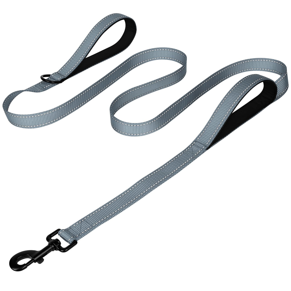 Joytale Reflective Dog Leash for Medium & Large Dogs, 6 FT x 1", Turquoise