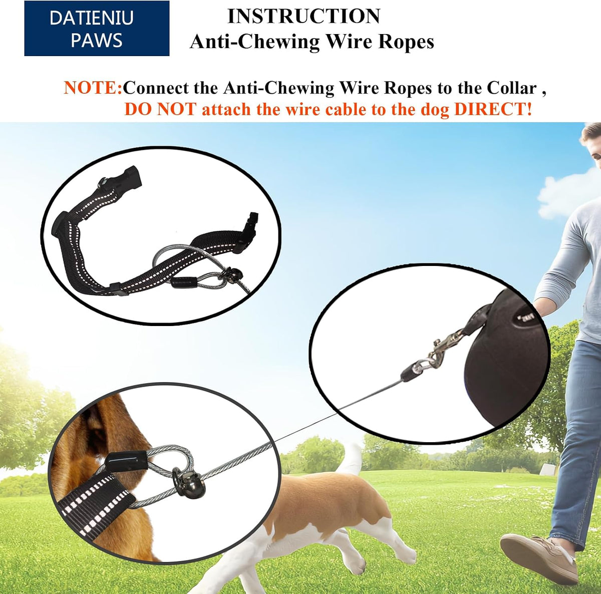 13FT Retractable Dog Leash for Small Dogs up to 22lbs with Chew Proof Steel Wire Extender, Lightweight, Durable & Safe Walking Solution Pink S