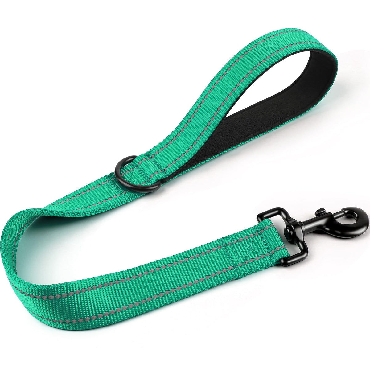 Joytale Short Dog Leash for Close Control & Training, 18", Black