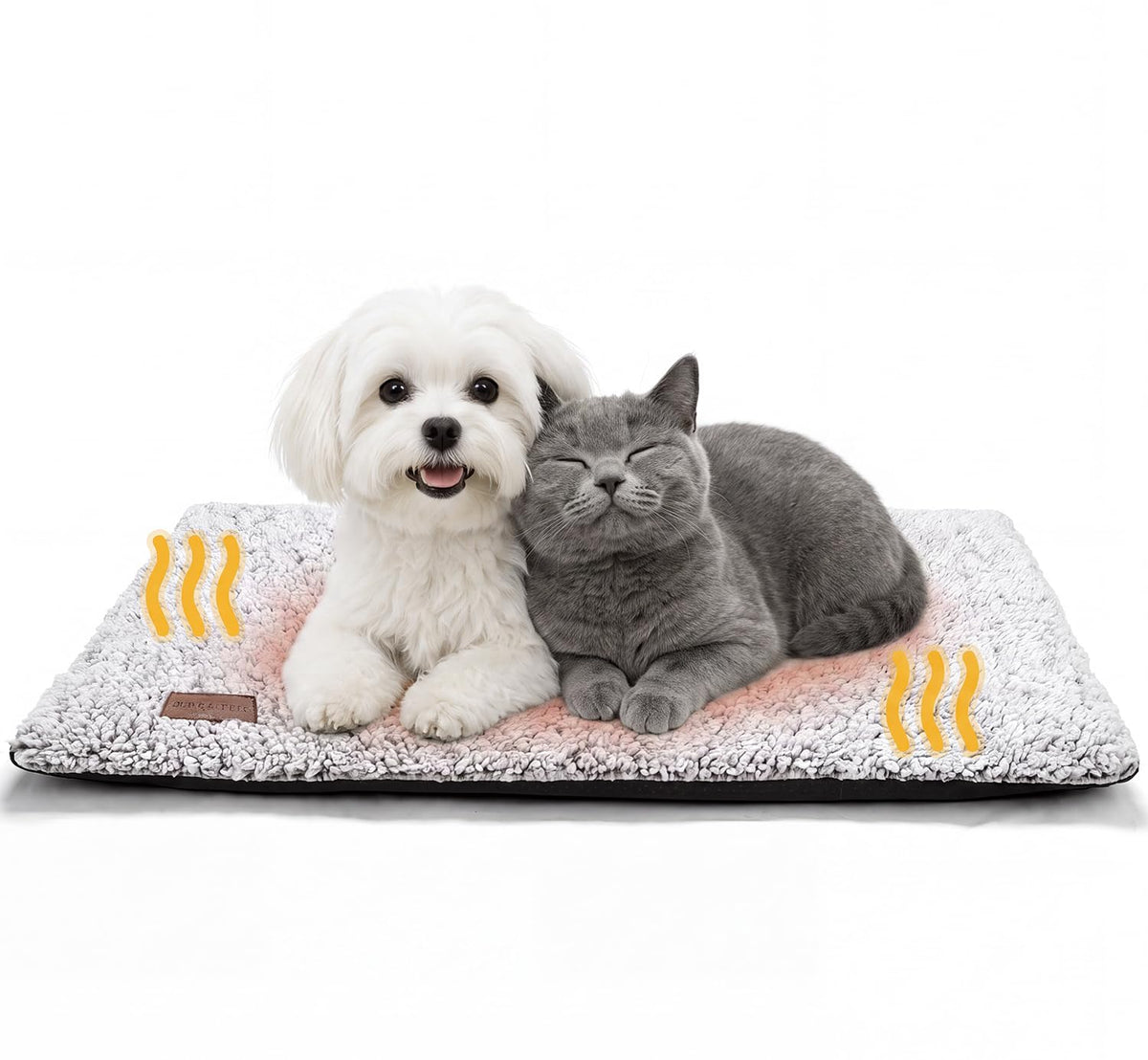 Mora Pets Self Warming Cat Bed Self Heating Cat Dog Mat Pet Pad Extra Warm