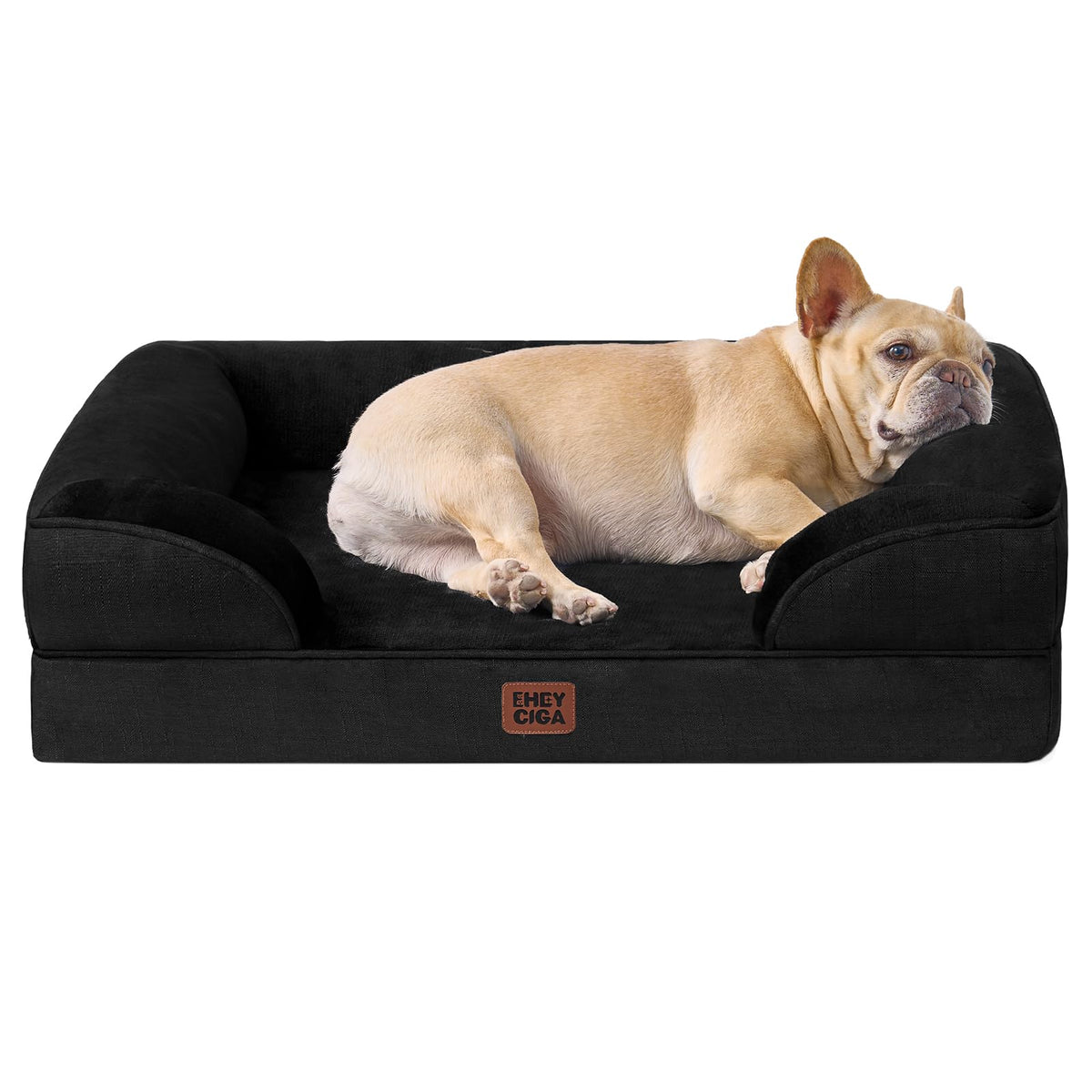 EHEYCIGA Orthopedic Extra Large Dog Bed, Waterproof Washable XL Pet Bed 44"