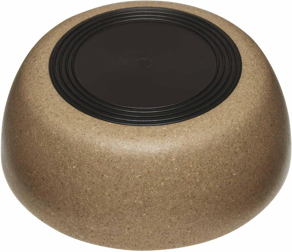 Loving Pets - Dolce Bamboo - Eco-Friendly Pet Bowls & Dishes for Dog, Cats, Puppy Food and Water Bowl -Sustainable and Dishwasher Safe, Made with Real Bamboo (Small, Coffee-Brown)